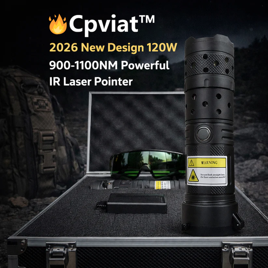 🔥Cpviat™2026 New Design 120W 900-1100NM Powerful IR Laser Pointer